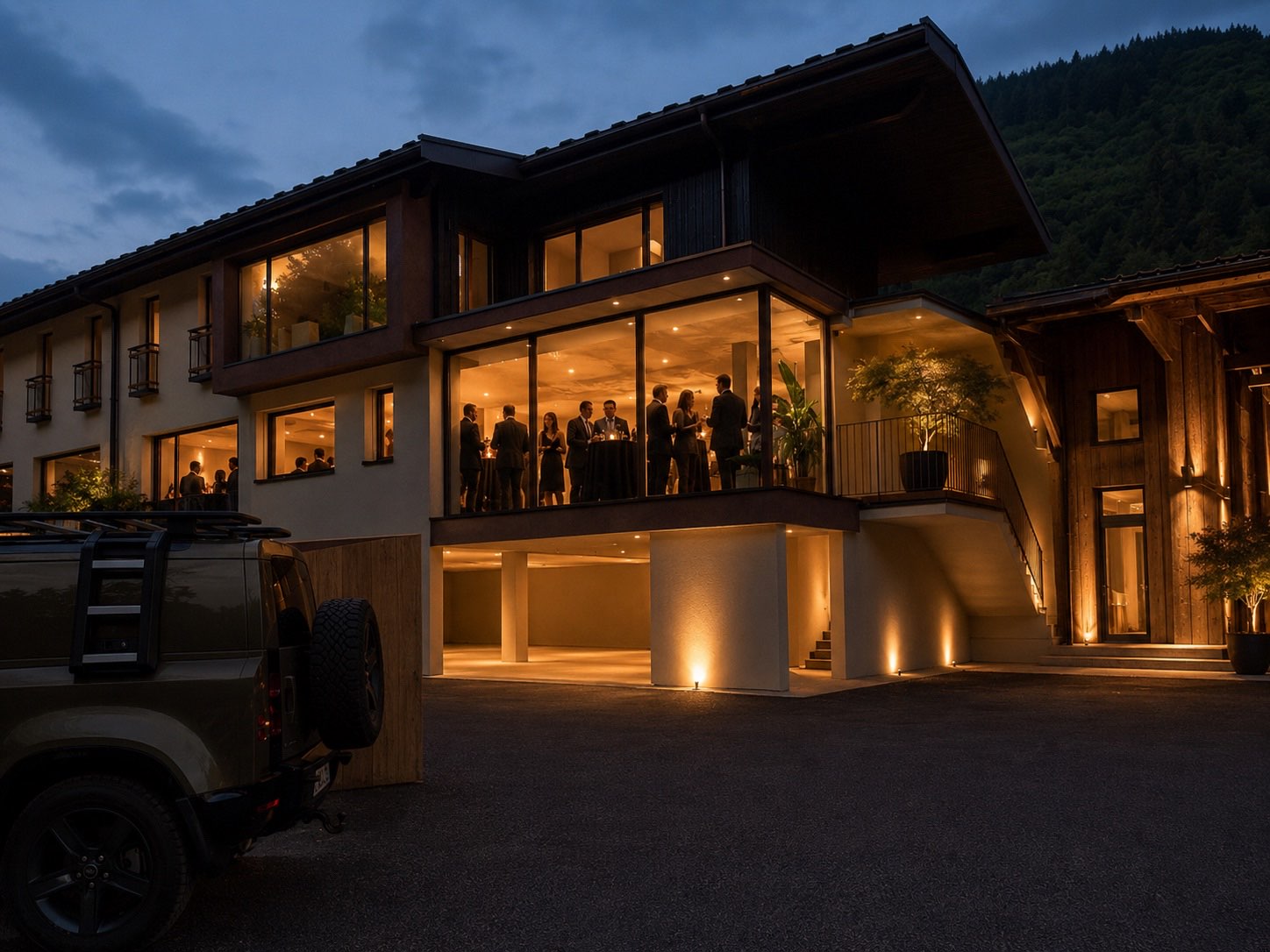 Événementiel BE-BUILDER, ambiance nuit